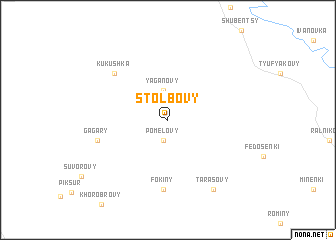 map of Stolbovy