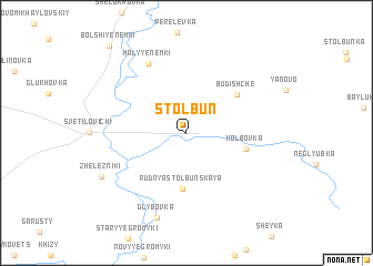 map of Stolbun