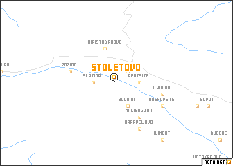 map of Stoletovo