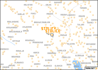 map of Stolice