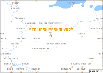 map of Stolinskiye Smolyary