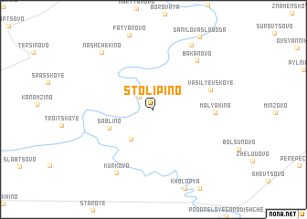 map of Stolipino