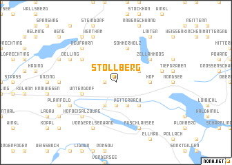 map of Stollberg