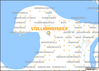 map of Stollhammerdeich