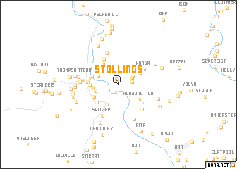 map of Stollings