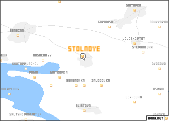 map of Stolʼnoye