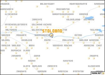 map of Stolobno