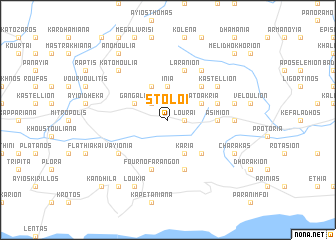 map of Stóloi