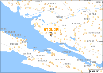 map of Stolovi