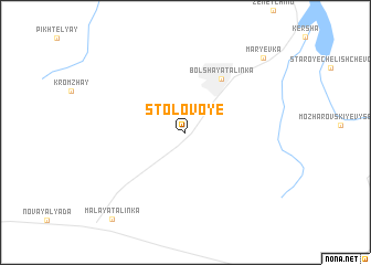 map of Stolovoye