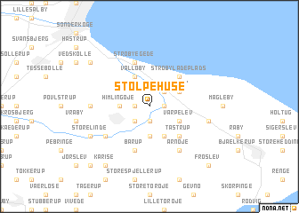 map of Stolpehuse