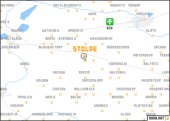 map of Stolpe