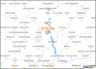 map of Stolpe