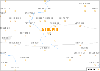 map of Stolpin