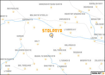 map of Stolpnya