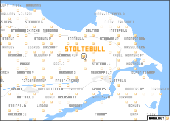 map of Stoltebüll