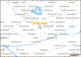 map of Stolwijk