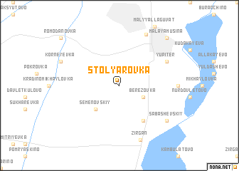 map of Stolyarovka