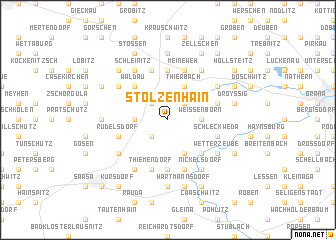 map of Stolzenhain