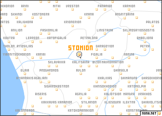map of Stómion