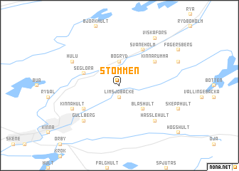 map of Stommen