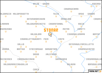 map of Stonar