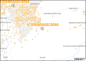 map of Stonebridge Condo