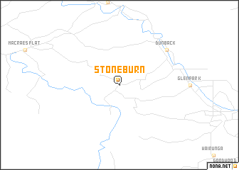 map of Stoneburn