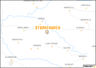 map of Stone Church