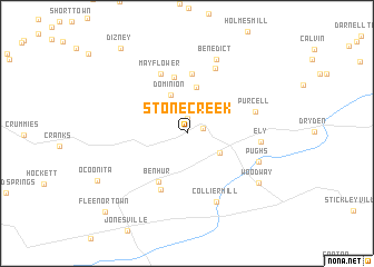 map of Stone Creek
