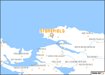 map of Stonefield