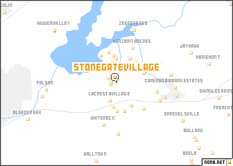 map of Stonegate Village