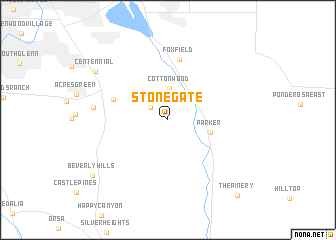 map of Stonegate