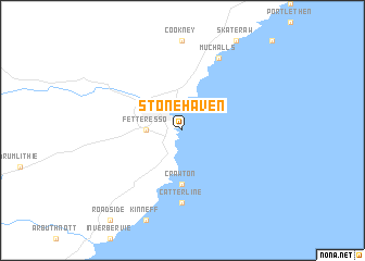 map of Stonehaven