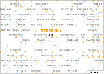 Stone Hill (Jamaica) map - nona.net