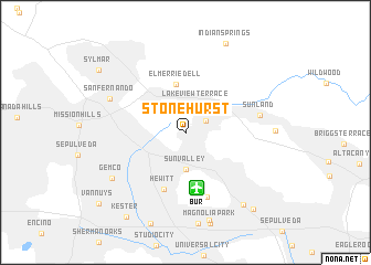 map of Stonehurst