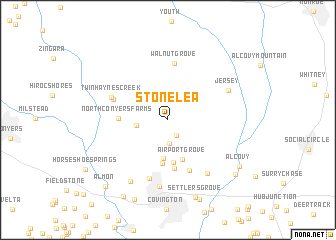 map of Stone Lea