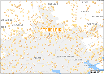 map of Stoneleigh