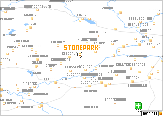 map of Stonepark