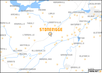 map of Stone Ridge