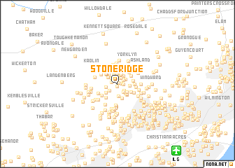 map of Stoneridge