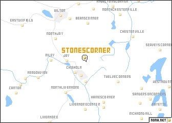 map of Stones Corner