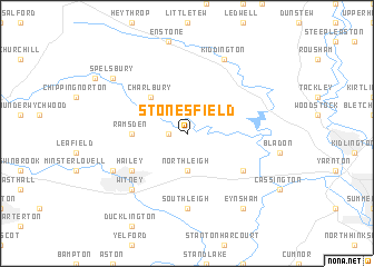 map of Stonesfield