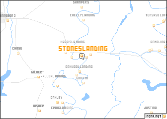 map of Stones Landing