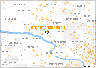 map of Stoney Creek Farm