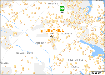 map of Stoney Hill