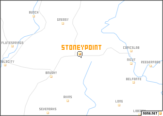 map of Stoney Point