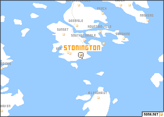 map of Stonington