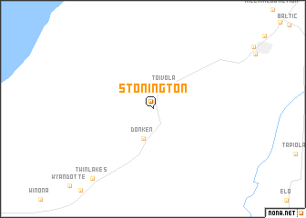 map of Stonington