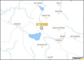 map of Stonor